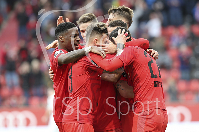 Fussball - 3. Bundesliga - Ingolstadt - Saison 2019/2020 - FC Ingolstadt 04 - M1. FC Kaiserlautern - 01.02.2020 -  Foto: Ralf Lüger