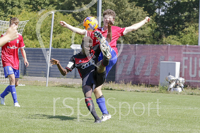 Fussball - B-Junioren Bundesliga - Ingolstadt - Saison 2018/2019 - FC Ingolstadt 04 - SpVgg Unterhaching - 12.08.2018 -  Foto: Ralf L