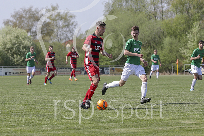 Fussball, Bayernliga, A-Junioren - Saison 2017/2018 - FC Ingolstadt 04 - FC Schweinfurt 05 - 21.4.2018