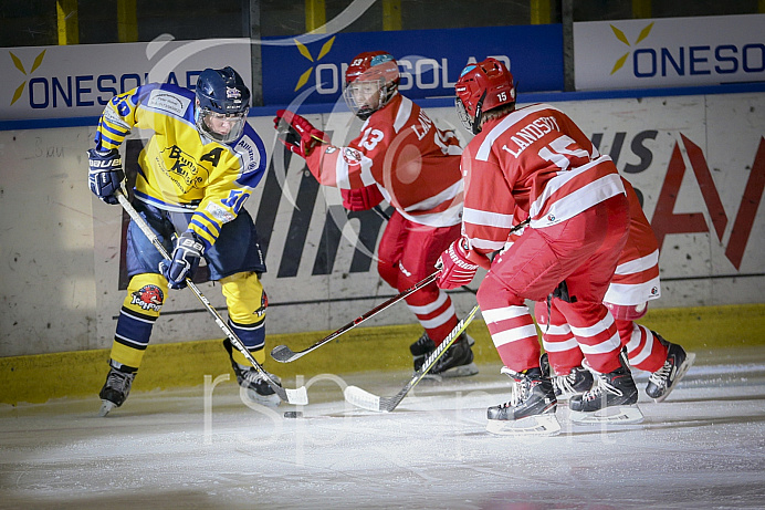 Eishockey, Knaben, Landesliga, Saison 2018/2019, Spiel 3, 14.10.2018, EC Pfaffenhofen - EV Landshut, Foto: Ralf L