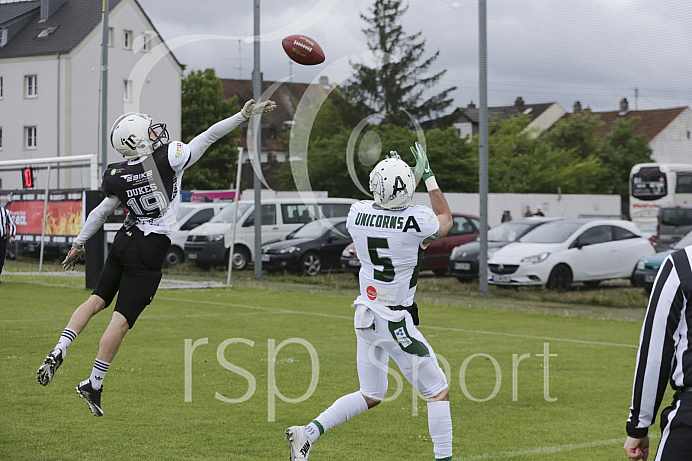 Football, GFL1, Saison 2019, Ingolstadt Dukes - Schwäbisch Hall - Spiel 1l - 04.05.2019