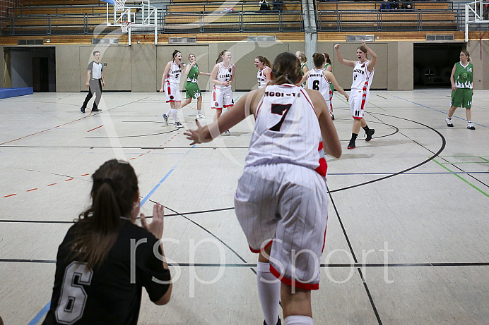 Frauen Basketball Bayernliga BYLDS - Saison 2017/2018 - MSG Ingolstadt/Etting - SSV Schrobenhausen Green Devilds  -  Foto: Ralf Lüger
