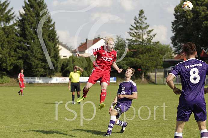 Herren - Kreisklasse ND - Saison 2017/18 - SV Steingriff - SpVgg Joshofen Bergheim - Foto: Ralf Lüger