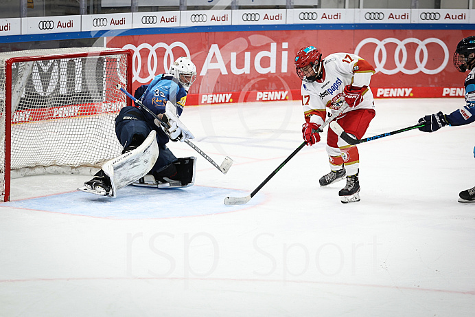 DNL - Eishockey - Saison 2021/2022  - ERC Ingolstadt - EV Landshut - Foto: Ralf Lüger