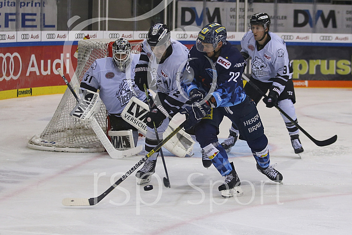 Eishockey - Herren - DEL - Saison 2019/2020, Spiel 2 - 17.09.2019 -  ERC Ingolstadt - Nürnberg Ice Tigers - Foto: Ralf Lüger