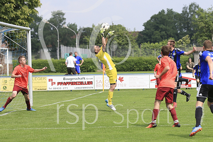 Herren - Kreisklasse - Saison 2017/18 - DJK Langenmosen - TSV Burgheim - Foto: Ralf Lüger/rsp-sport.de