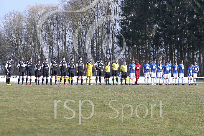 Fussball - Herren - Kreisliga Augsburg- Saison 2018/2019 - DJK Langenmosen - SC Griesbeckerzell - 24.03.2019 -  Foto: Ralf Lüger/rsp-sport.de