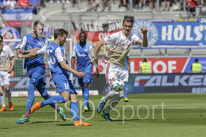 Fussball, Herren, 2. Bundesliga, Saison 2017/2018, FC Ingolstadt - Kiel