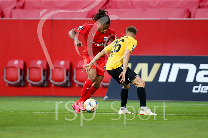 Fussball - 3. Bundesliga - Ingolstadt - Saison 2019/2020 - FC Ingolstadt 04 - Waldhof Mannheim - 24.06.2020 -  Foto: Ralf Lüger