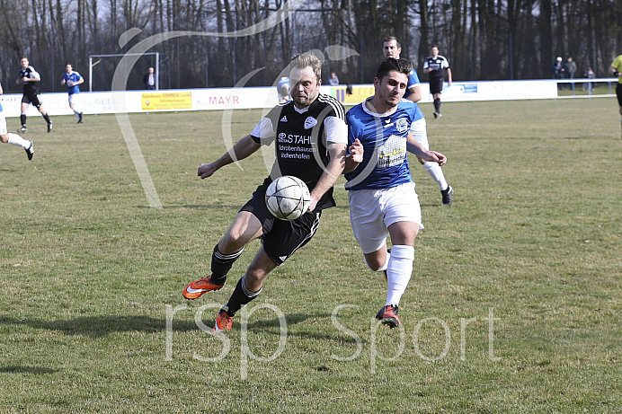 Fussball - Herren - Kreisliga Augsburg- Saison 2018/2019 - DJK Langenmosen - SC Griesbeckerzell - 24.03.2019 -  Foto: Ralf Lüger/rsp-sport.de