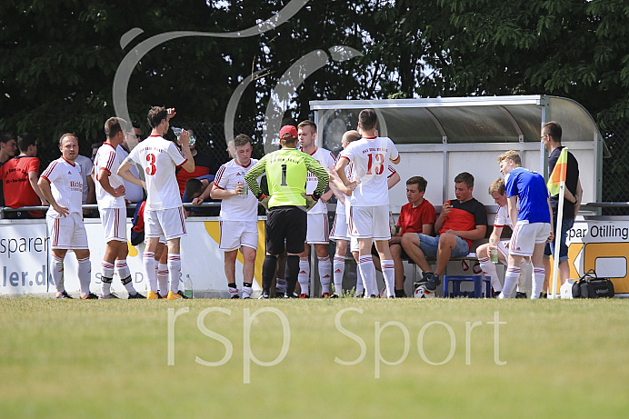 Fussball - Herren - Kreisliga  Augsburg - Saison 2017/18 - BSV Berg im Gau - TSV Rehling - Foto: Ralf Lüger/rsp-sport.de