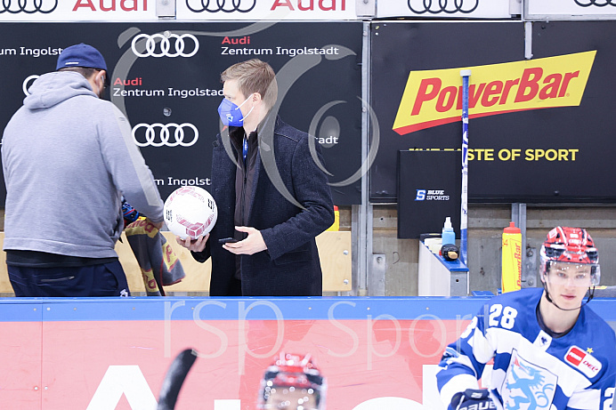 Eishockey - Herren - DEL - Saison 2020/2021 -   ERC Ingolstadt - Adler Mannheim - Foto: Ralf Lüger