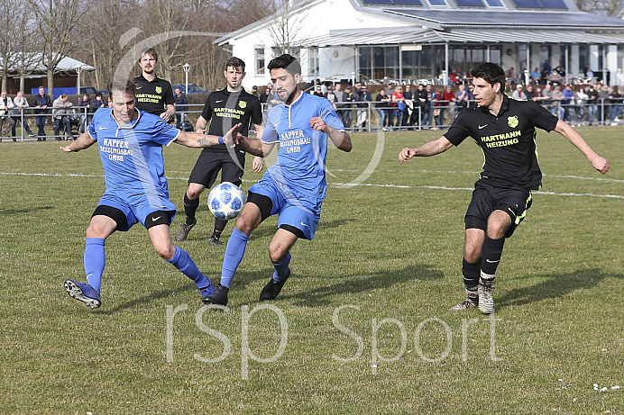 Fussball - Herren - Kreisklasse - Saison 2018/2019 - SC Mühlried - BC Aresing - 24.03.2019 -  Foto: Ralf Lüger/rsp-sport.de