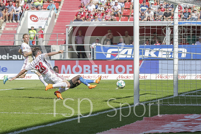 Fussball, Herren, 2. Bundesliga, Saison 2017/2018, FC Ingolstadt - Kiel Fussball, Herren, 2. Bundesliga, Saison 2017/2018, FC Ingolstadt - Kiel