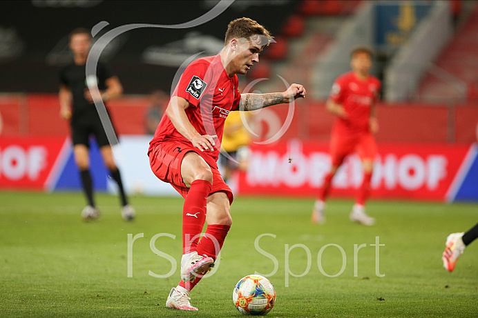 Fussball - 3. Bundesliga - Ingolstadt - Saison 2019/2020 - FC Ingolstadt 04 - Waldhof Mannheim - 24.06.2020 -  Foto: Ralf Lüger