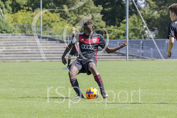 Fussball - B-Junioren Bundesliga - Ingolstadt - Saison 2018/2019 - FC Ingolstadt 04 - SpVgg Unterhaching - 12.08.2018 -  Foto: Ralf L