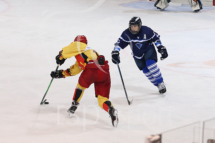 Eishockey - Nachwuchs U15 - Bayernliga - Testspiel - Saison 2020/2021 -  ERC Ingolstadt - Kaufbeuren - Foto: Ralf Lüger