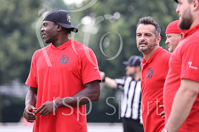 Football, Testspiel, Saison 2021, Ingolstadt Dukes - Augsburg Storms - 24.07.2021