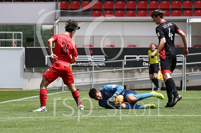 Fussball - B-Junioren - Relegation 2021  - FC Ingolstadt 04 - SSV Jahn Regensburg -  Foto: Ralf Lüger/rsp-sport.de