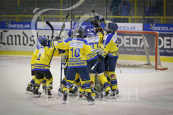 Eishockey, Knaben, Landesliga, Saison 2018/2019, Spiel 3, 14.10.2018, EC Pfaffenhofen - EV Landshut, Foto: Ralf L Eishockey, Knaben, Landesliga, Saison 2018/2019, Spiel 3, 14.10.2018, EC Pfaffenhofen - EV Landshut, Foto: Ralf L