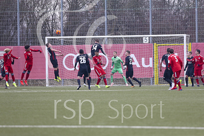 Fussball - A-Junioren Bundesliga - Ingolstadt - Saison 2018/2019 - FC Ingolstadt 04 - FC Bayern München - 20. Spieltag - 02.02.2019 -  Foto: Ralf Lüger/rsp-sport.de