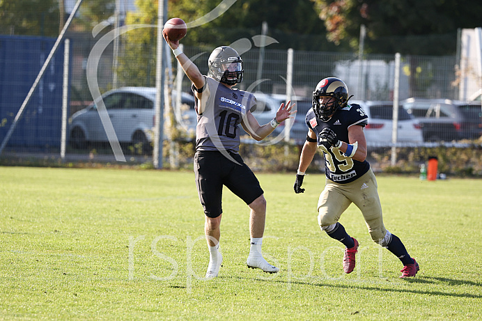 Football, Saison 2021, Ingolstadt Dukes - Nürnberg Rams - 02.10.2021