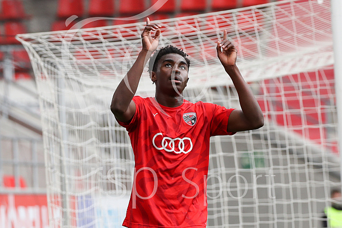 Fussball - B-Junioren - Relegation 2021  - FC Ingolstadt 04 - SSV Jahn Regensburg -  Foto: Ralf Lüger/rsp-sport.de