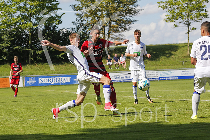 Fussball, Bayernliga, Freundschaftsspiel, B-Junioren, Saison 2017/2018, FC Ingolstadt - Hetha BSC