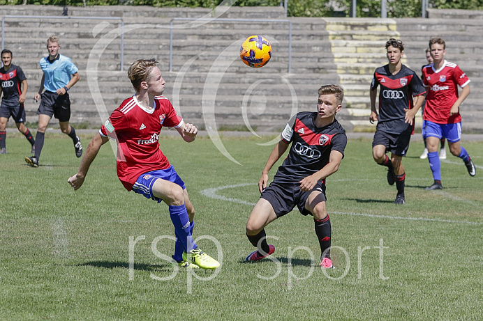 Fussball - B-Junioren Bundesliga - Ingolstadt - Saison 2018/2019 - FC Ingolstadt 04 - SpVgg Unterhaching - 12.08.2018 -  Foto: Ralf L