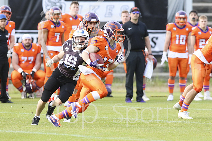 Football, GFL1, Saison 2019, Ingolstadt Dukes - Frankfurt Universe - 2. Heimspiel - 25.05.2019