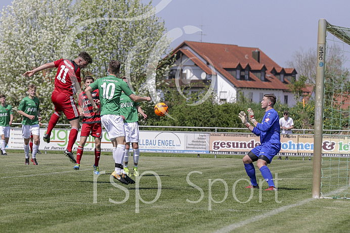 Fussball, Bayernliga, A-Junioren - Saison 2017/2018 - FC Ingolstadt 04 - FC Schweinfurt 05 - 21.4.2018