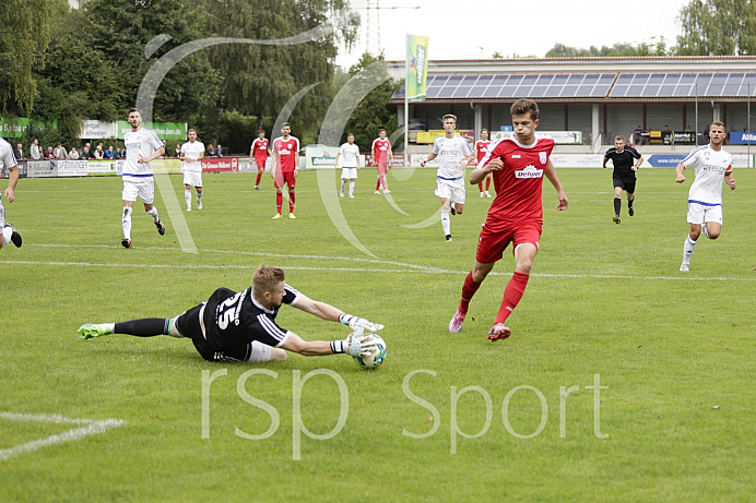 Fussball, Bayernliga Süd - Saison 2017/2018 - TSV Rain - FC Ismaning - 1.09.2017 Fussball, Bayernliga Süd - Saison 2017/2018 - TSV Rain - FC Ismaning - 1.09.2017