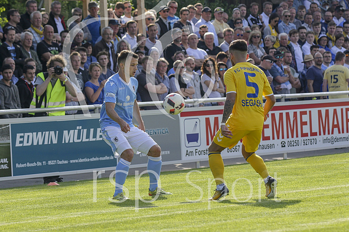 Fussball, Regionalliga Bayern, Saison 2017/2018, FC IPipinsried - TSV 1860 München - Foto: rsp-sport / Ralf Lüger