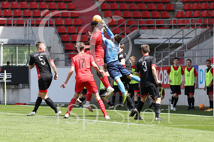 Fussball - B-Junioren - Relegation 2021  - FC Ingolstadt 04 - SSV Jahn Regensburg -  Foto: Ralf Lüger/rsp-sport.de