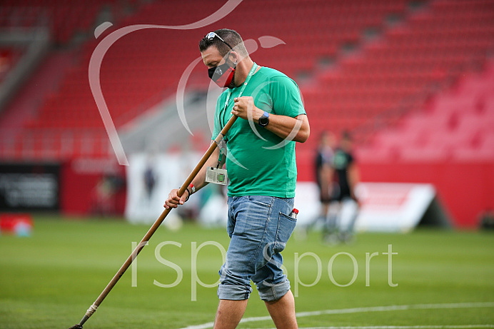 Fussball - 3. Bundesliga - Ingolstadt - Saison 2019/2020 - FC Ingolstadt 04 - Waldhof Mannheim - 24.06.2020 -  Foto: Ralf Lüger