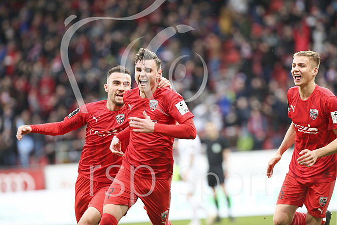 Fussball - 3. Bundesliga - Ingolstadt - Saison 2019/2020 - FC Ingolstadt 04 - M1. FC Kaiserlautern - 01.02.2020 -  Foto: Ralf Lüger
