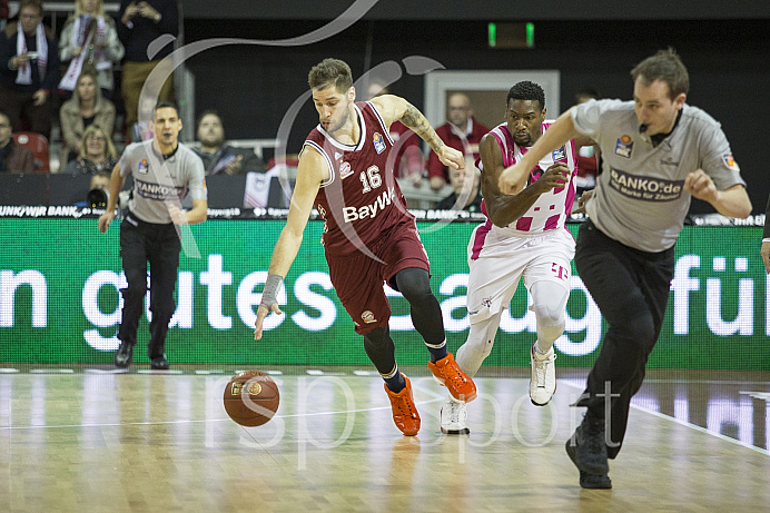Herren - BBL - Basketball Bundesliga - Saison 2017/2018 - FC Bayern Basketball - Baskets Bonn  -  Foto: Ralf Lüger/rsp sport