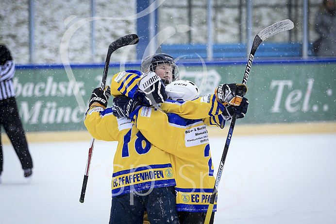 Eishockey, U12, Landesliga Gruppe 3, Saison 2017/2018, EC Pfaffenhofen - Ottobrunn / München

