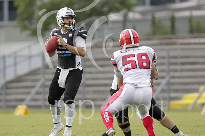 Football, GFL1, Saison 2019,Ingolstadt Dukes - Marburg Mercenaries - Heimspiel - 28.07.2019