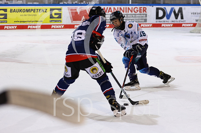 Eishockey - Nachwuchs U17 - Schüler Bundesliga - Punktspiel - Saison 2021/2022 - EHC Straubing -  ERC Ingolstadt - Foto: Ralf Lüger