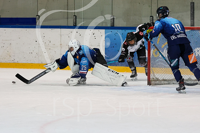 Eishockey - Nachwuchs U17 - Schüler Bundesliga - Punktspiel - Saison 2021/2022 - Starbulls Rosenheim -  ERC Ingolstadt - Foto: Ralf Lüger