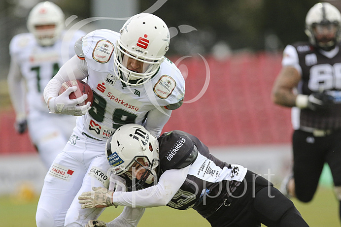 Football, GFL1, Saison 2019, Ingolstadt Dukes - Schwäbisch Hall - Spiel 1l - 04.05.2019