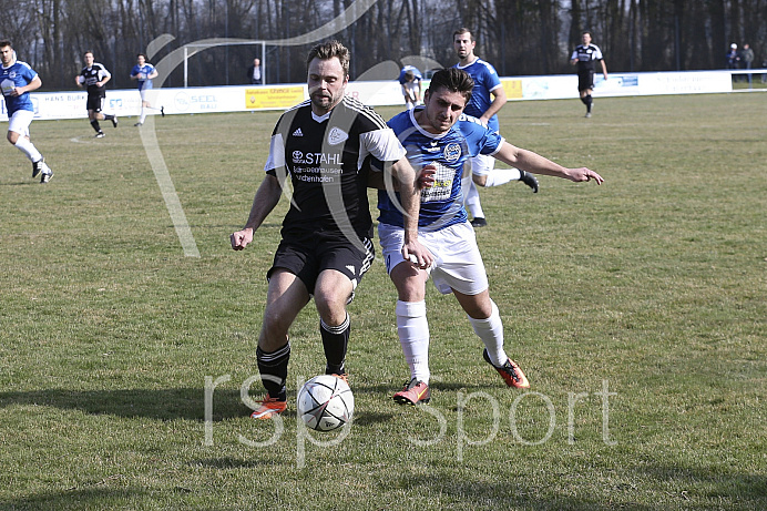 Fussball - Herren - Kreisliga Augsburg- Saison 2018/2019 - DJK Langenmosen - SC Griesbeckerzell - 24.03.2019 -  Foto: Ralf Lüger/rsp-sport.de