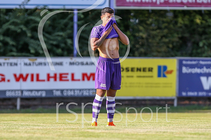 Fussball - Herren - Landesliga Südwest - Saison 2019/2021 - Freundschaftsspiel - VFR Neuburg - FC Augsburg II -  Foto: Ralf Lüger