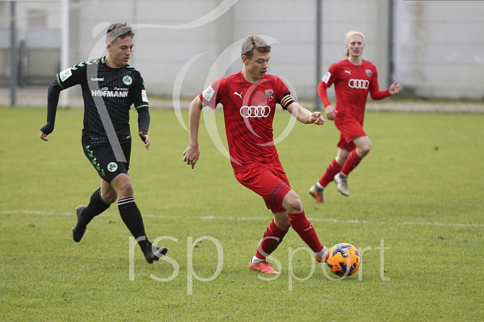 Fussball - A-Junioren Bundesliga - Ingolstadt - Saison 2019/2020 - FC Ingolstadt 04 - Greuther Fürth - 09.11.2019 -  Foto: Ralf Lüger