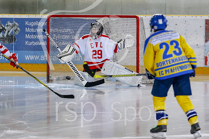 Eishockey, Knaben, Landesliga, Saison 2018/2019, Spiel 2, 06.10.2018, EC Pfaffenhofen - EV Landshut, Foto: Ralf L