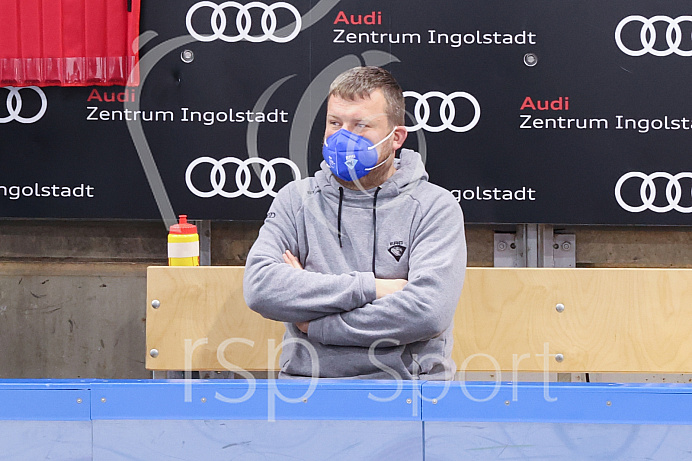 Eishockey - Herren - DEL - Saison 2020/2021 -   ERC Ingolstadt - Adler Mannheim - Foto: Ralf Lüger