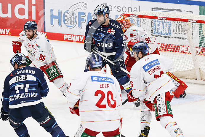 Eishockey - Herren - DEL - Saison 2021/2022 -   ERC Ingolstadt - Düsseldorfer EG - Foto: Ralf Lüger