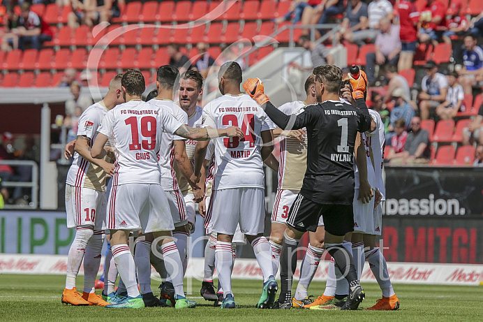 Fussball, Herren, 2. Bundesliga, Saison 2017/2018, FC Ingolstadt - Kiel