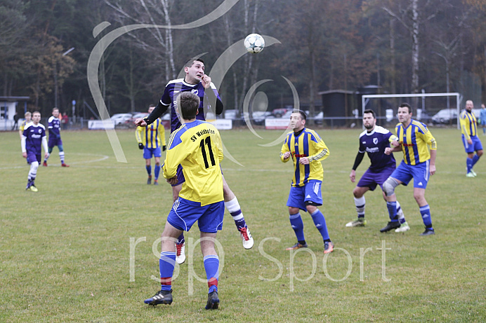 Fussball - Herren - A Klasse - Saison 2018/2019 - SV Waidhofen - SV Bayerdilling - 25.11.2018 -  Foto: Ralf Lüger/rsp-sport.de
